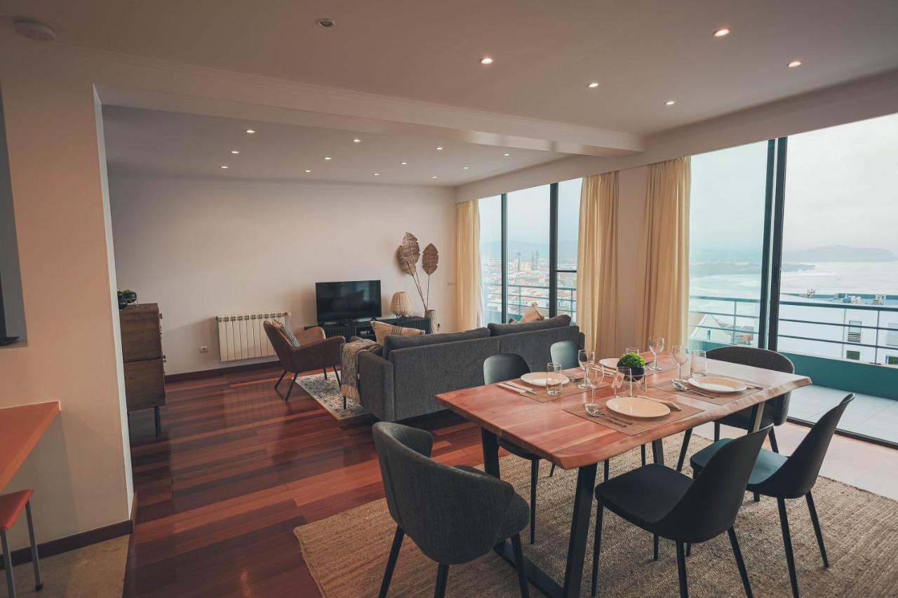 Ribeira Grande Ocean View Apartment ภายนอก รูปภาพ